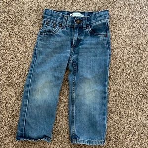 Levi’s Little Boys Regular Blue Jeans Size 2T